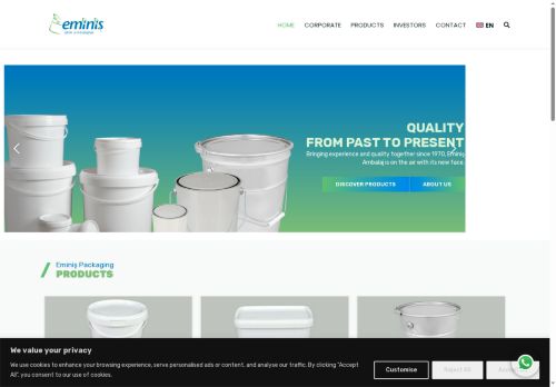 Home - Metal Kova, Plastik Kova Üreticisi, Plastik Kova, 18 Lt Kova,Plastik Ambalaj, Pastik Kova