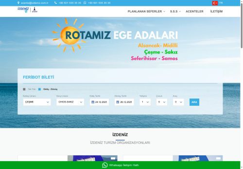 BİLET İZDENİZ - izdeniz.com.tr
