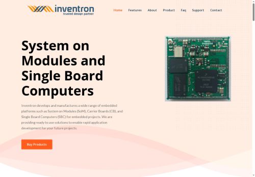 Inventron SOM-SBC Solutions