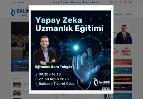 Balıkesir Ticaret Odası | Balıkesir Ticaret Odası