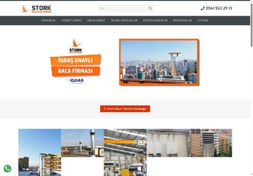 Stork Baca Sistemleri | İGDAŞ ONAYLI BACA FİRMASI | Tek Cidarlı ve Çift Cidarlı Baca, Çöp Şutları, Baca Firmaları