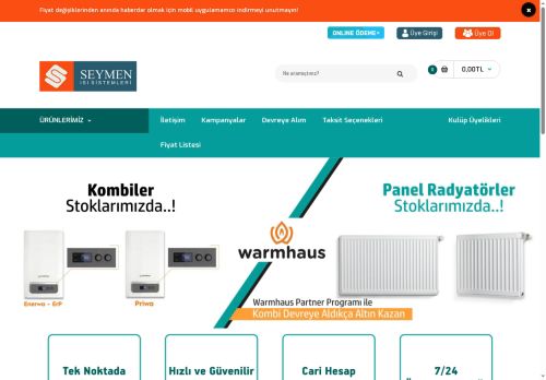 Seymen Isı Sistemleri A.Ş - Kombi, Klima, Termosifon Toptancı Markası