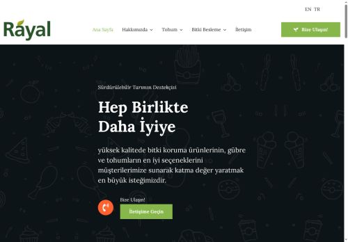 Ana Sayfa - Rayal Tarım