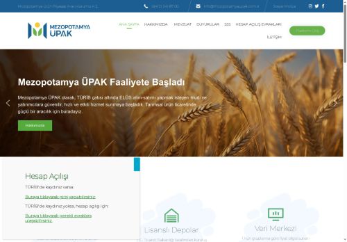 Ana Sayfa - Mezopotamya ÜPAK