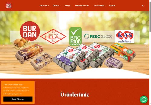 Burdan Süt ve Süt Ürünleri, Burdan Yumurta Çeşitleri - Matlı