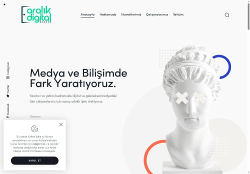 Aralık Digital Works – Aralık Digital Works; web tasarımı, sosyal medya yönetimi, grafik tasarım ve video prodüksiyon konularında hızlı çözümler sunarak , yaratıcı içerikler üretir.