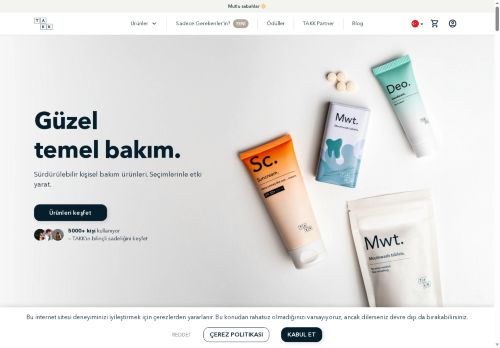 Bathroom Essentials on Subscription | TAKK