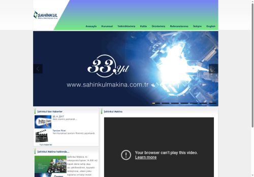 ŞAHİNKUL MAKİNA A.Ş.