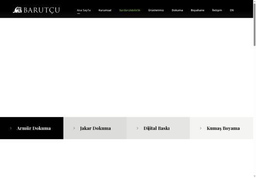 Barutçu Tekstil - Sektöründe Öncü Kuruluş