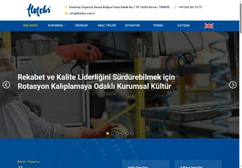 Floteks – Rotasyon Kalıplama