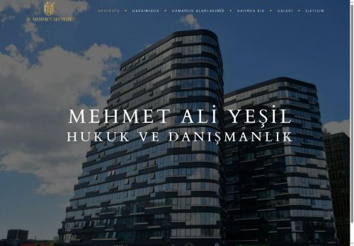 Avukat Mehmet Ali YEŞİL – Resmi Web Sayfası