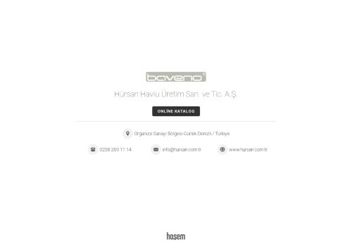 Hürsan Havlu Üretim San. ve Tic. A.Ş.