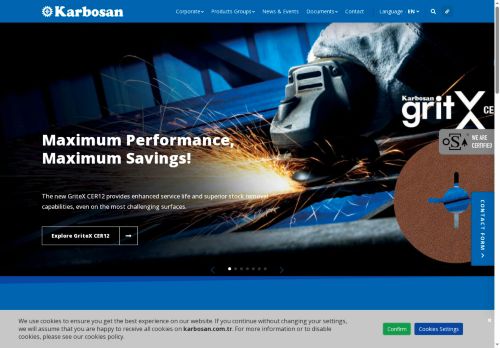 Karbosan | Zımpara Ürünleri - Zımpara Taşları