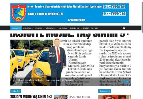 İzmir Şoförler ve Otomobilciler Esnaf Odası – İzmir Şoförler ve Otomobilciler Esnaf Odası