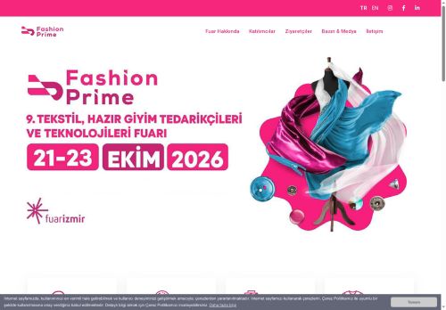 FASHION PRIME - Tekstil, Hazır Giyim Tedarikçileri ve Teknolojileri Fuarı