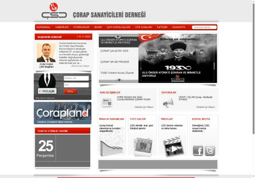 Anasayfa - Çorap Sanayicileri Derneği