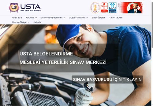Usta Belgelendirme | Mesleki Yeterlilik Sınav Merkezi