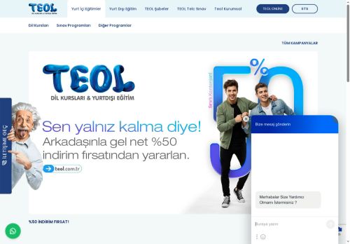 TEOL Dil Okulları – Türkiyenin En İyi Yabancı Dil OkulTEOL Dil Okulları – Türkiyenin En İyi Yabancı Dil Okulu