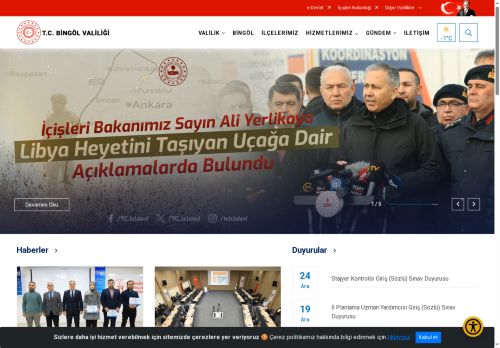 T.C.Bingöl Valiliği