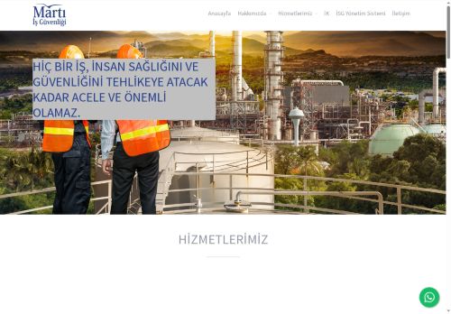 Martı İş Güvenliği - İzmir Martı Ortak Sağlık Güvenlik Birimi - Martı OSGB