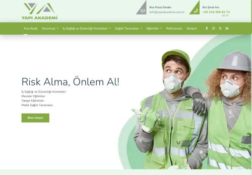 YAPI AKADEMİ | Yetkili OSGB ile İSG Uzmanı ve Danışmanlık