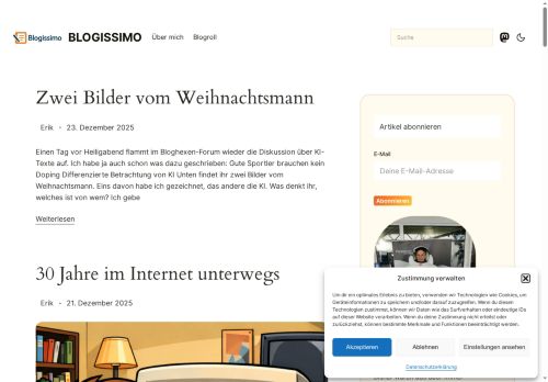 Blogissimo - Meine Sicht auf das Leben, das Internet und den ganzen Rest