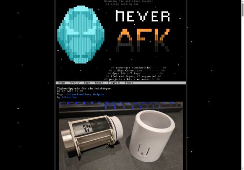 never-afk - bitstackers blog