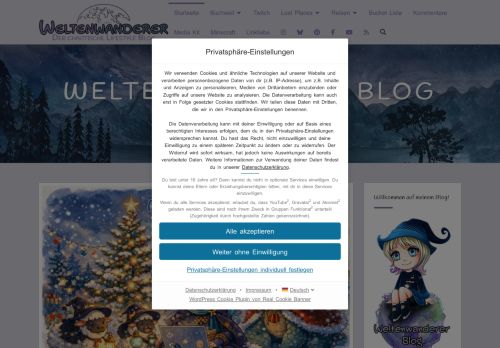 Weltenwanderer Blog | Reisen, Bücher, Games & mehr
