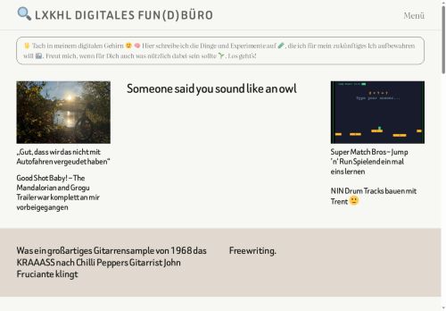 🔍 LXKHL Digitales Fun(d)büro