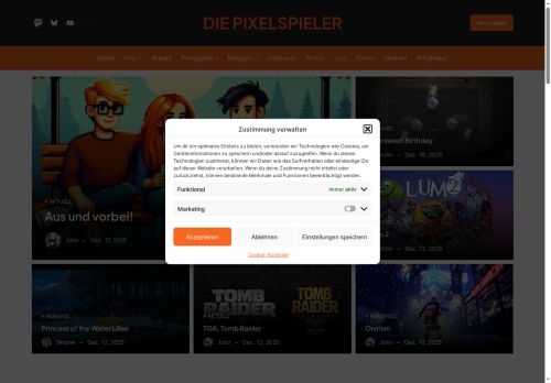 Die Pixelspieler – Nur ein weiteres Blog über Videospiele