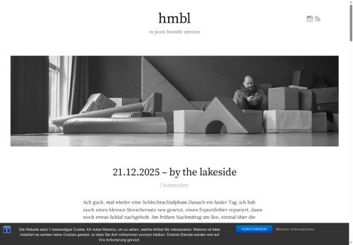 In jawls humble opinion. Christians Blog.