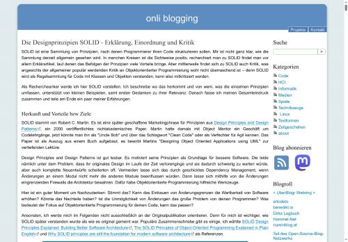 onli blogging