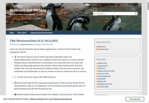Hommel-Net Weblog