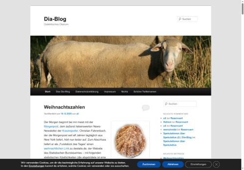 Dia-Blog | Dialektisches Diarium