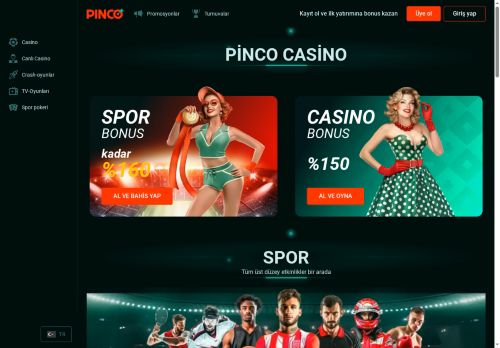 Pinco Casino ⭐️ Pinco Giriş — Türkiye Resmi Pinco Casino Sitesi 2025