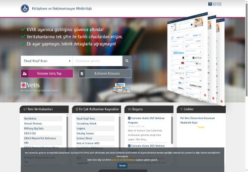 Veritabanı Erişim ve İstatistik Sistemi
