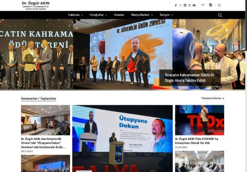 Dr. Özgür AKIN | YKB - AKINSOFT – AKINROBOTICS - IRM