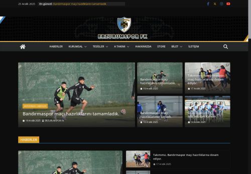 Erzurumspor Futbol Kulübü Resmi Web Sitesi – ERZURUMSPOR