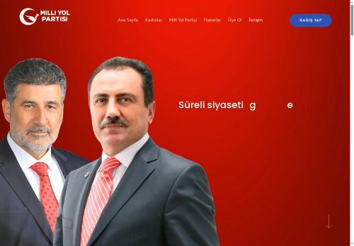 Bağış Yap – Milli Yol Partisi