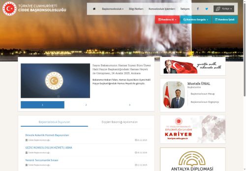 T.C. Dışişleri Bakanlığı - Cidde Başkonsolosluğu