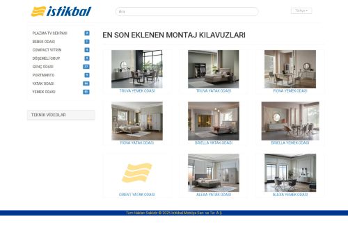 İSTİKBAL MONTAJ KILAVUZLARI