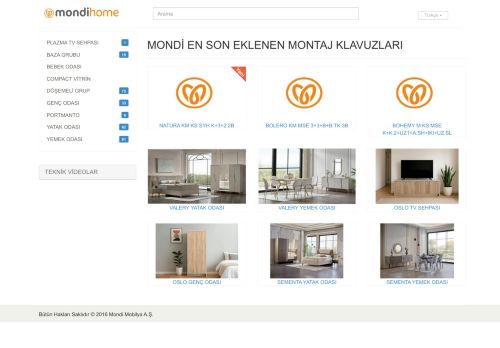 MONDİ MONTAJ KLAVUZLARI