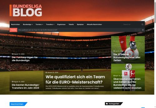 Startseite - Aktuelle Bundesliga Nachrichten