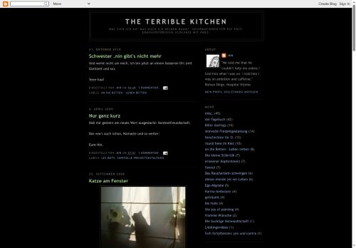 the terrible kitchen
