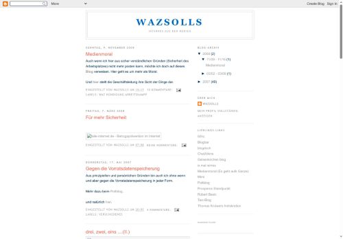 WAZsolls
