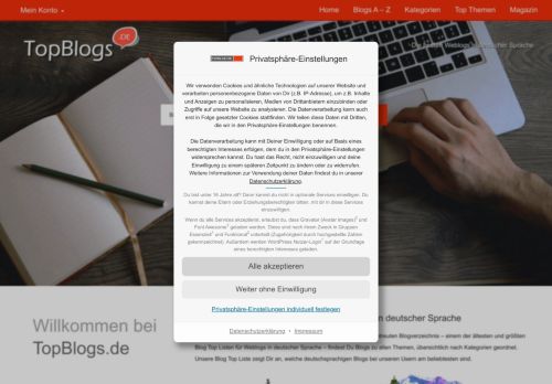 TopBlogs.de das Original - Blogverzeichnis | Blog Top Liste