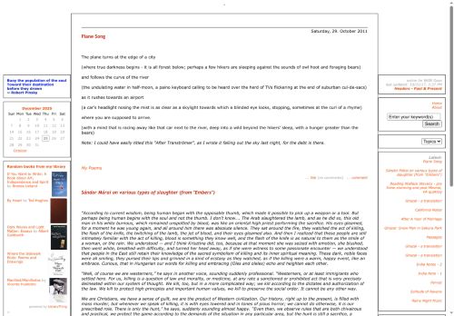 Failing and Flying - Jack Gilbert