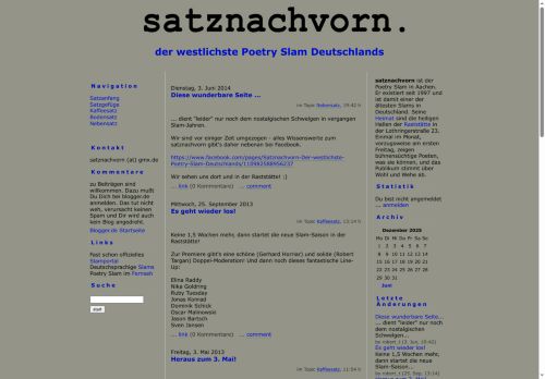 der westlichste Poetry Slam Deutschlands