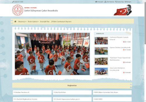 ADANA / CEYHAN - Şehit Süleyman Çakır Anaokulu