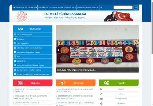 ADANA / SEYHAN - İkinci İnönü İlkokulu